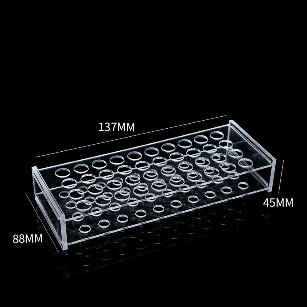 Centrifuge Tube Rack - Durable Acrylic Test Tube Rack Holder