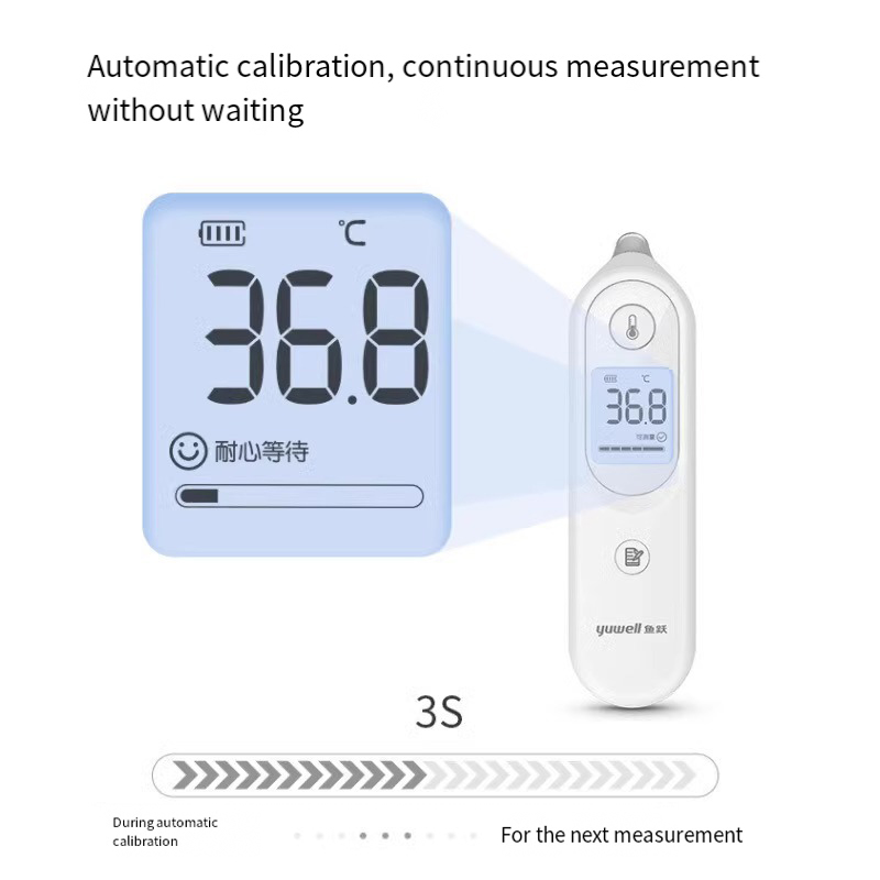 Digital Thermometer Infrared - Digital Ear Thermometer for Adults Kids
