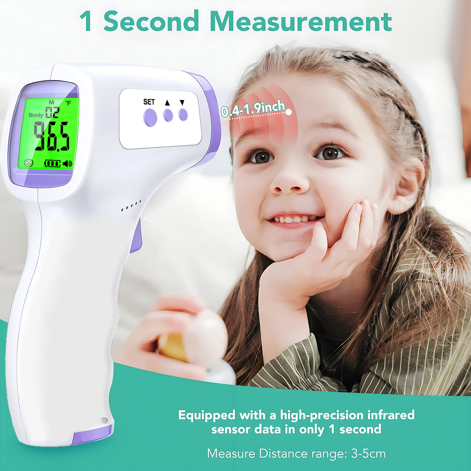 Non-contact Digital Infrared F - огляд і ціна Digital Thermometer Infrared