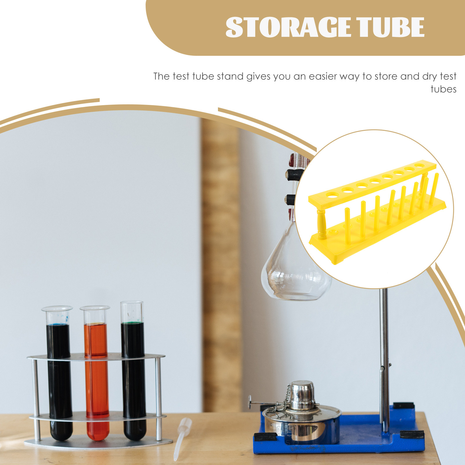 Test Holder Plastic Rack For L - огляд і ціна Centrifuge Tube Rack
