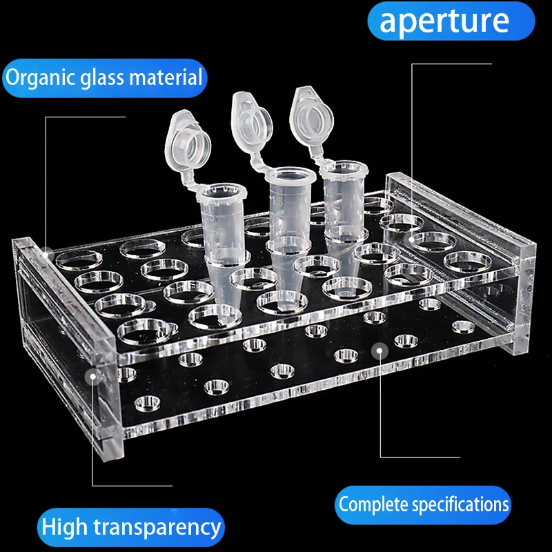 0.2ML/0.5ML/1.5ML/2ML/10ML/15M - огляд і ціна Centrifuge Tube Rack