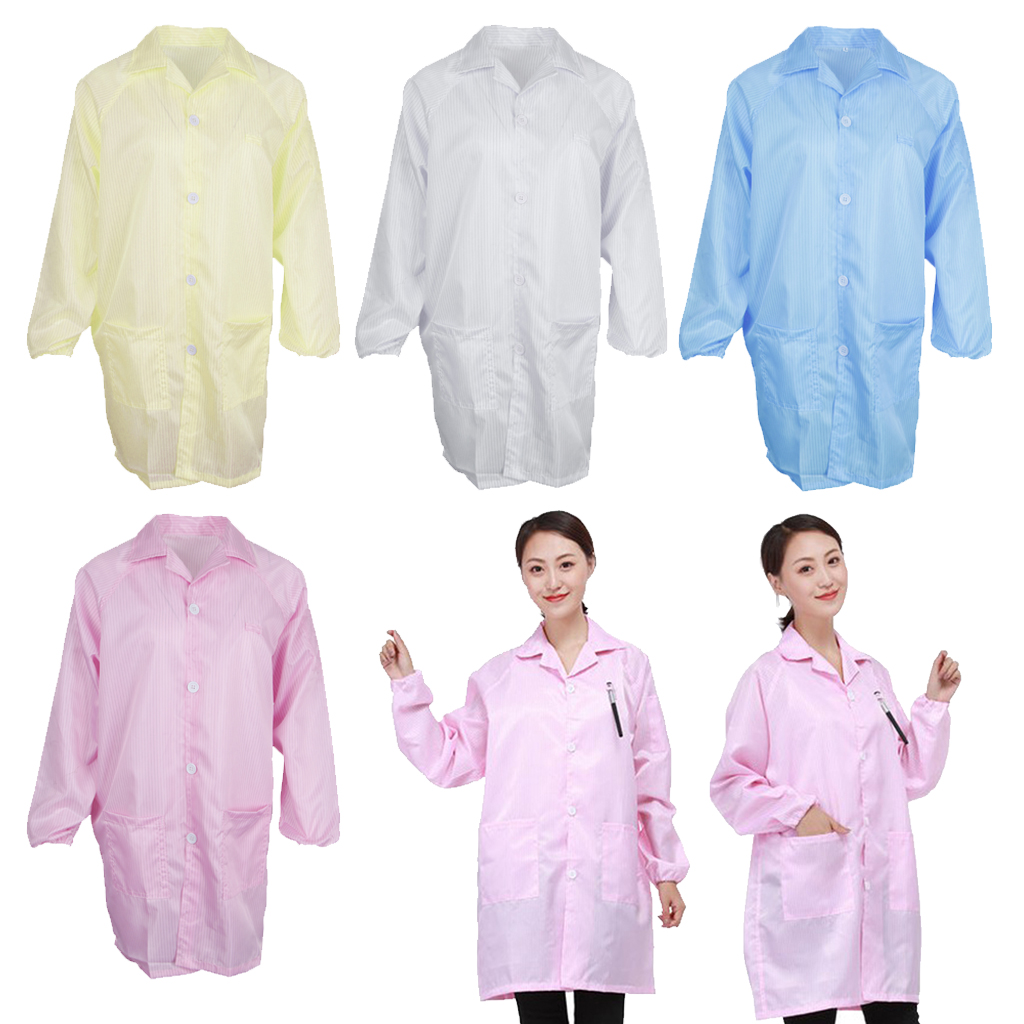 Anti Static Lab Jacket Smock w - огляд і ціна Medical Lab Design