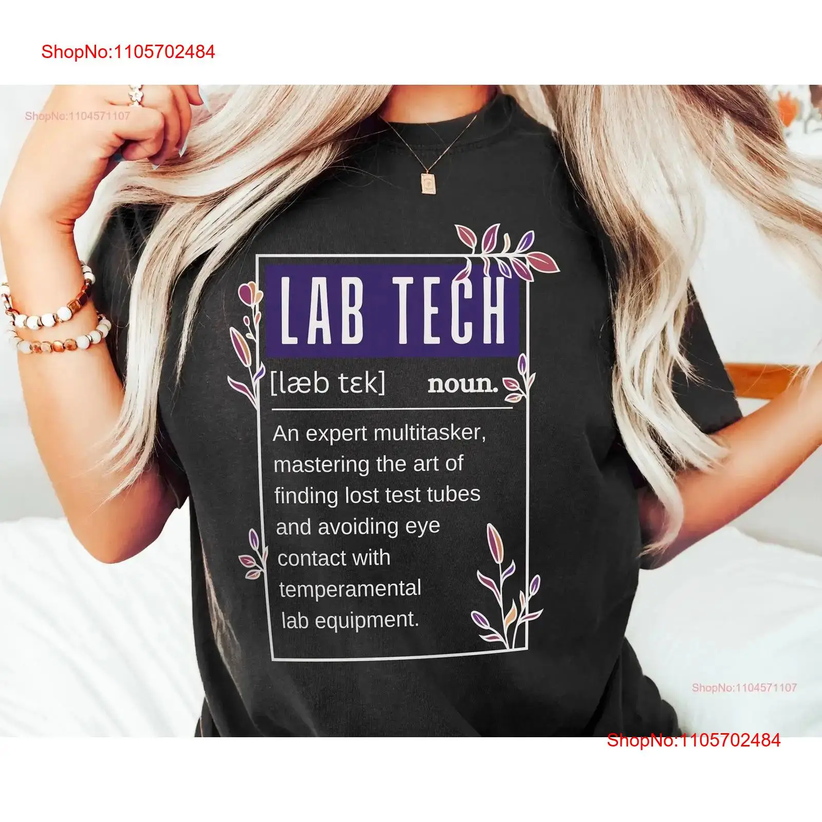 Funny Lab Tech T Shirt Laborat - огляд і ціна Medical Lab Tech